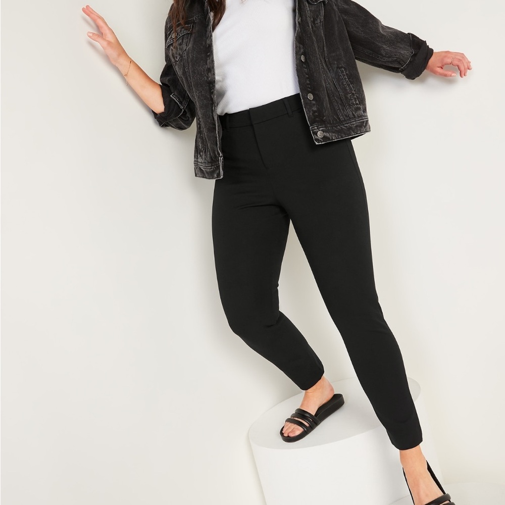 NWT High-Waisted Pixie Skinny Ankle Pants - Picture 6 of 6